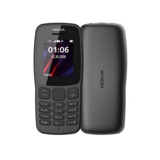 NOKIA 106 TA-1114 DUAL SIM 1.8" BLACK NOKIA 106 TA-1114 DUAL SIM 1.8" BLACK
